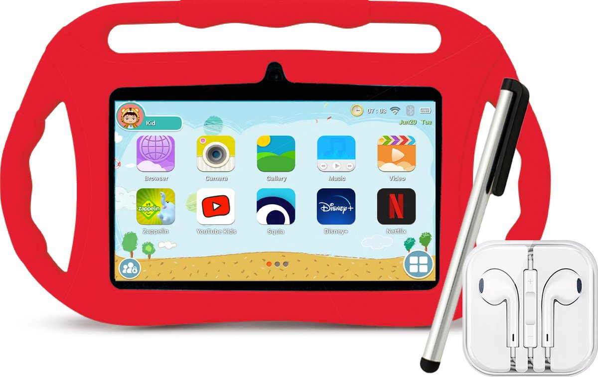 AyeKids Kindertablet 32GB Rood