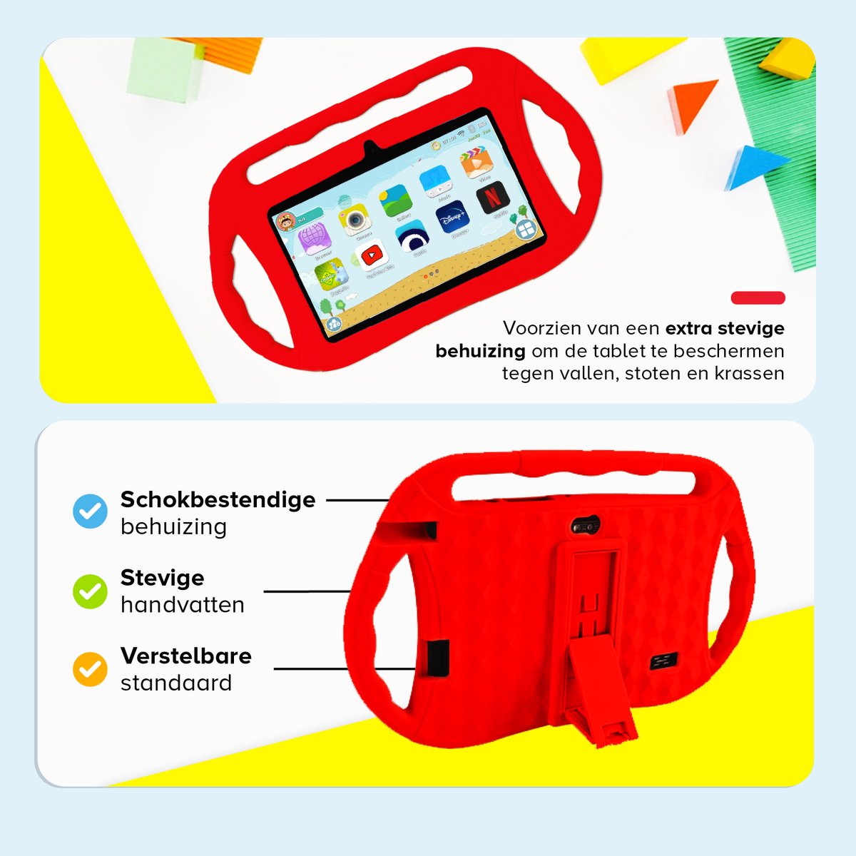 AyeKids Kindertablet 32GB Rood