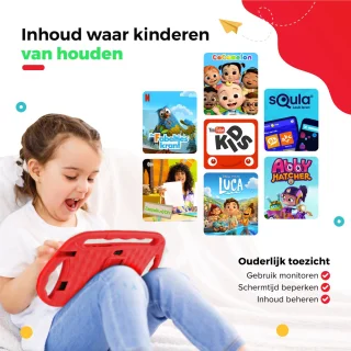 AyeKids Kindertablet 32GB Rood