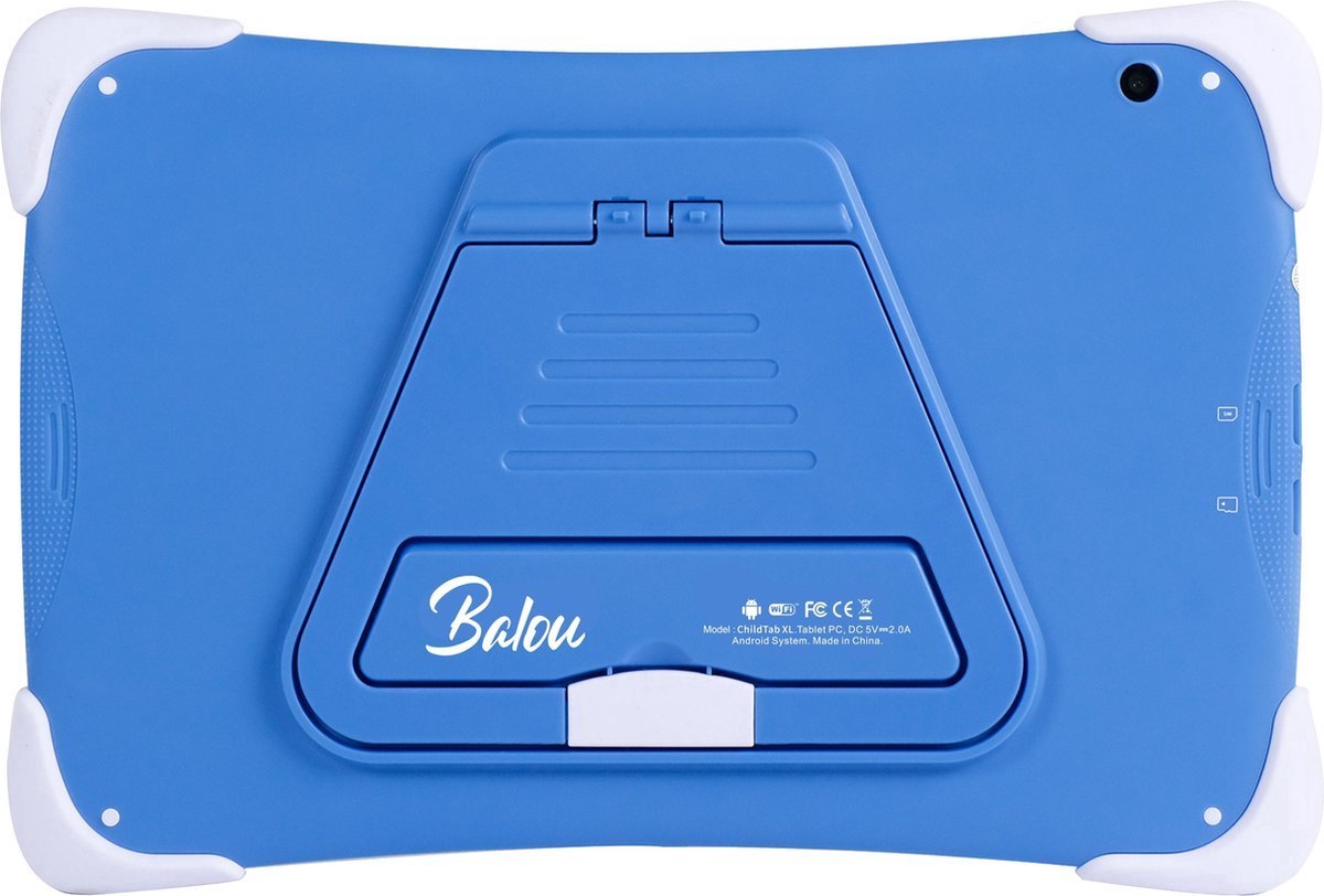 Balou ChildTab XL 10.1 inch Kindertablet 128GB 4GB RAM Blauw/Roze