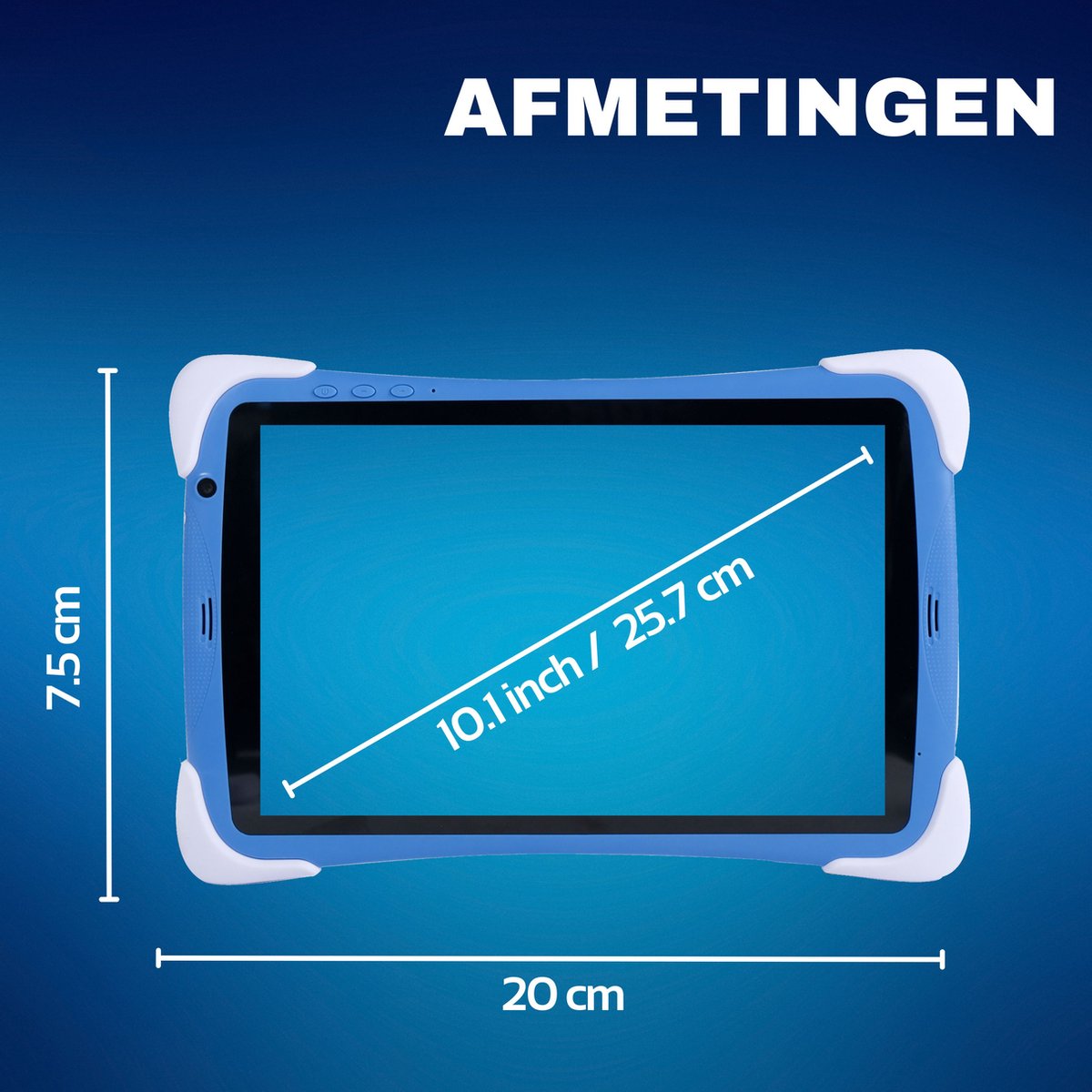 Balou ChildTab XL 10.1 inch Kindertablet 128GB 4GB RAM Blauw/Roze