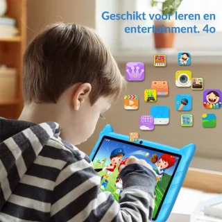 BDF Kindertablet 7 Inch Blauw 64GB Android