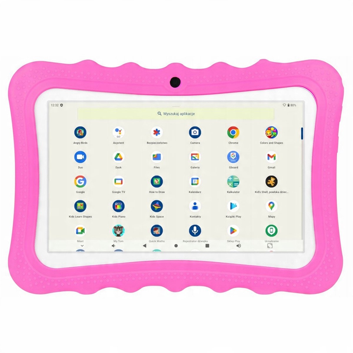 Bedee kindertablet 7 inch roze 32GB Wi-Fi Bluetooth