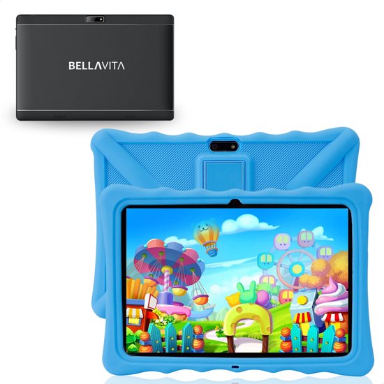 BELLAVITA Bambini Pad XL 10.1 inch Blauw Kinder Tablet