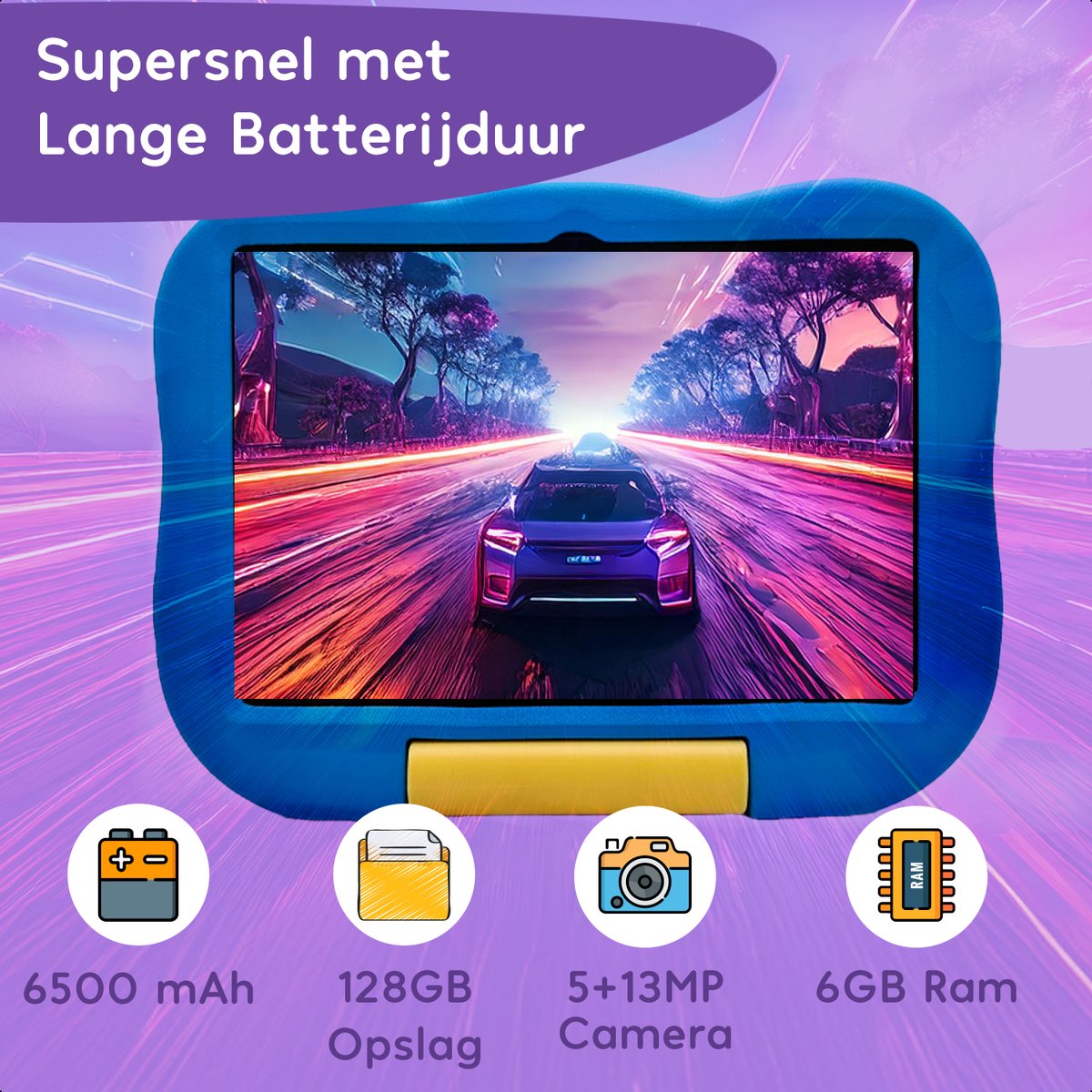 Biboza Tablet T10 10 inch Blauw