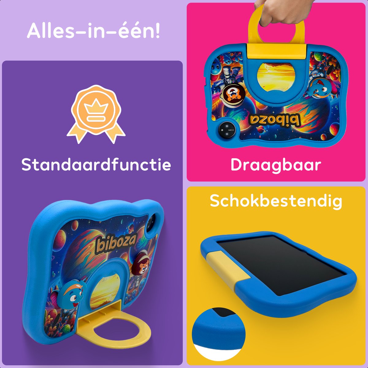 Biboza Tablet T10 10 inch Blauw