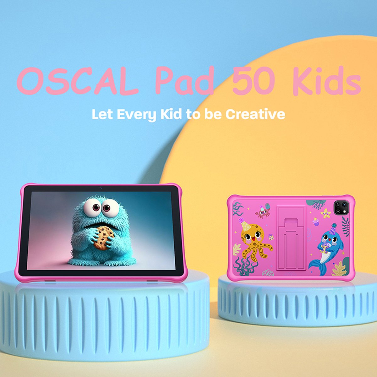 Blackview Oscal Pad 50 10.1" Kindertablet Blauw