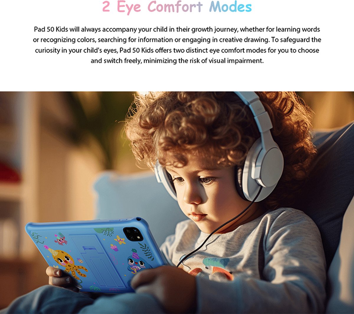 Blackview Oscal Pad 50 10.1" Kindertablet Blauw