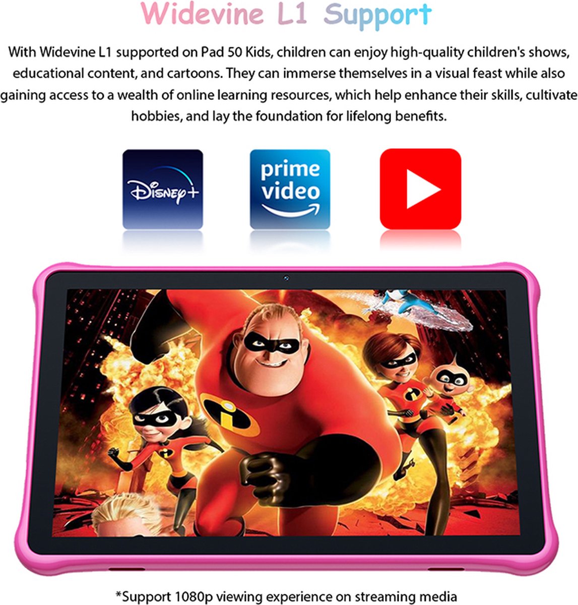 Blackview Oscal Pad 50 Kindertablet 10.1" Blauw