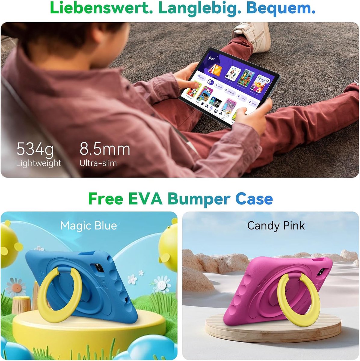 Blackview Pad 60 Kids 10,1" Roze 12GB RAM 128GB ROM Android 15
