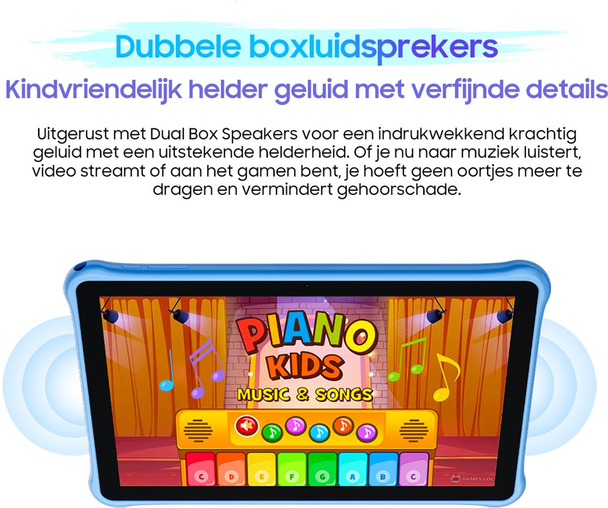 Blackview Tab 30 Kids Tablet 10.1 inch 64GB Blauw