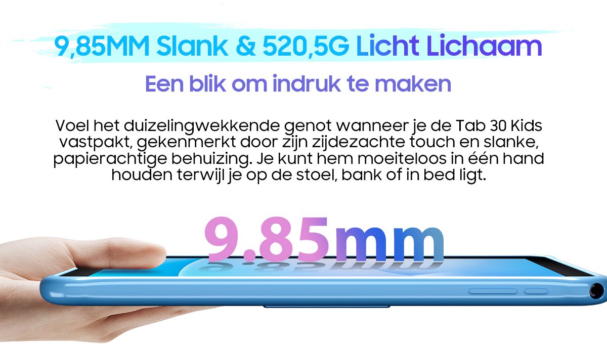 Blackview Tab 30 Kids Tablet 10.1 inch 64GB Blauw