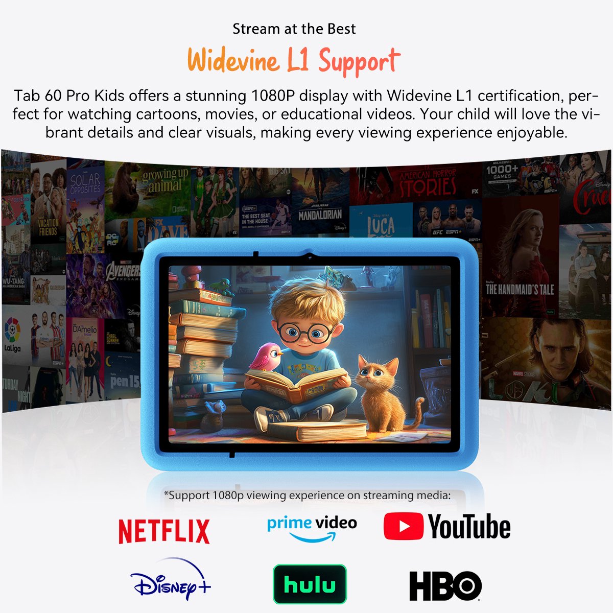 Blackview Tab 60 Pro Kids 10.1 inch 4G LTE 128GB Blauw