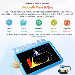 Blackview Tab 60 Pro Kids 10.1 inch 4G LTE 128GB Blauw
