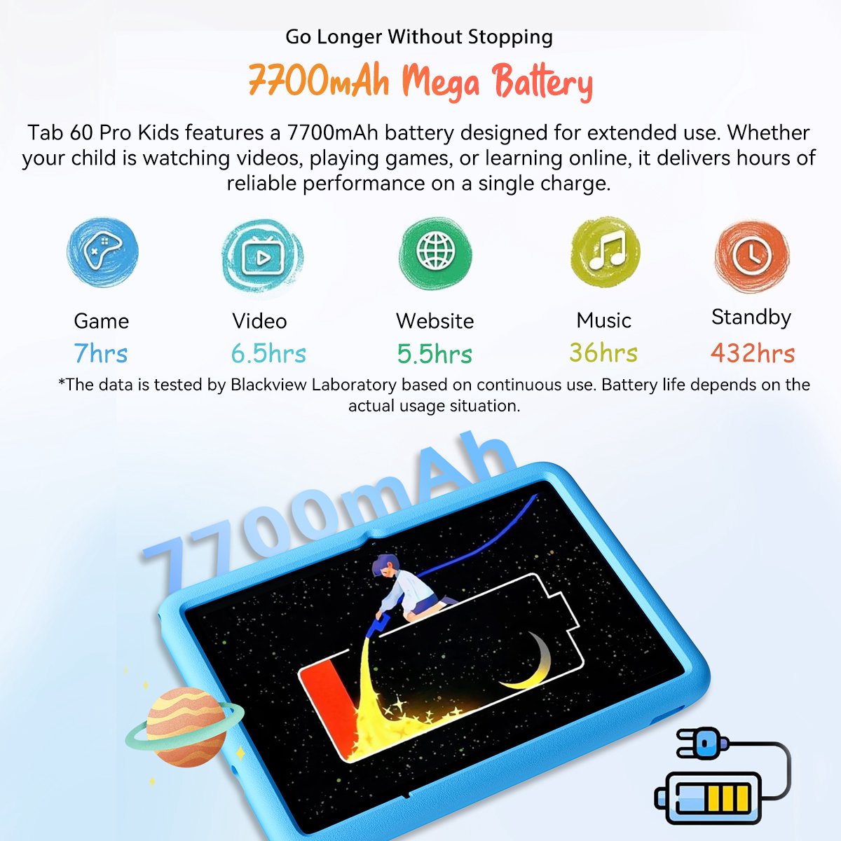 Blackview Tab 60 Pro Kids 10.1 inch 4G Roze