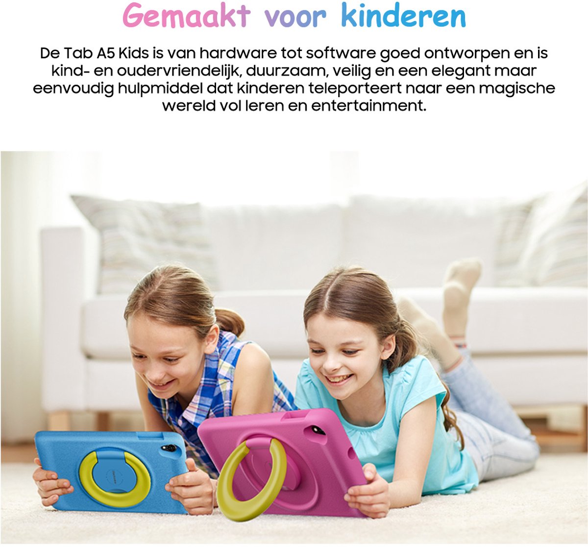 Blackview Tab A5 Kids 8-inch Android 14 Tablet 9GB+64GB 4G Blauw