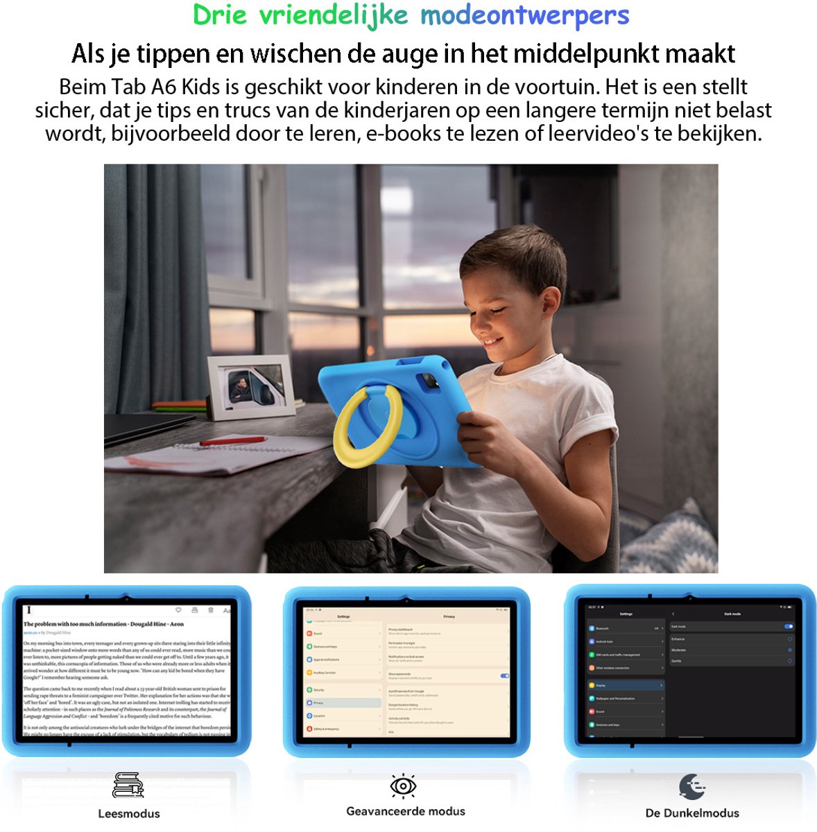 Wat vinden we goed aan de Blackview Tab A6 Kids 10.1 inch tablet Blauw