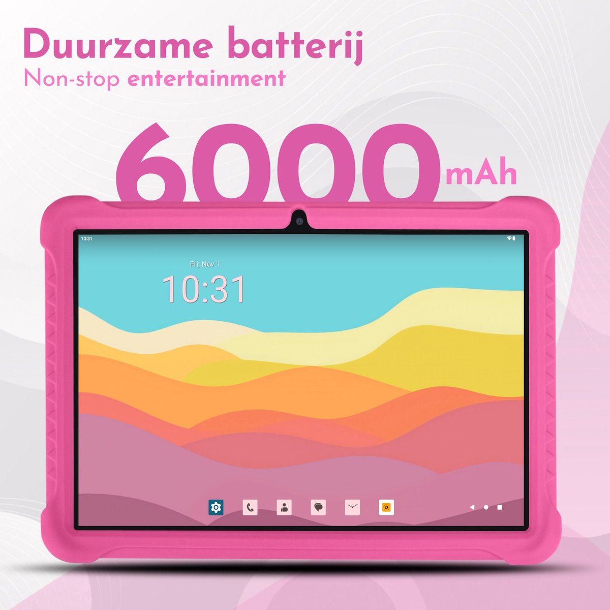 Bon Bon Electronics 10.1 Inch Kindertablet Deluxe Roze