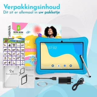 Bon Bon Electronics 10.1 Inch Kindertablet Pro Blauw