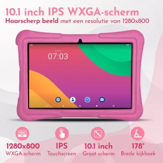 Bon Bon Electronics 10.1 Inch Kindertablet Pro Roze
