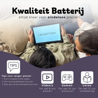 Bosstony Kids Tablet 10 inch Android 13