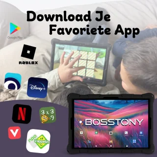 Bosstony Kids Tablet 10 inch Android 13
