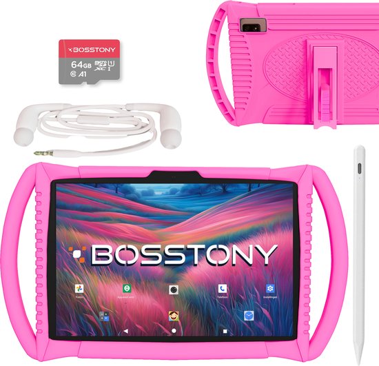 Bosstony Snelle Kids Tablet 10 inch Android 13 Kinder tablet 3+ review