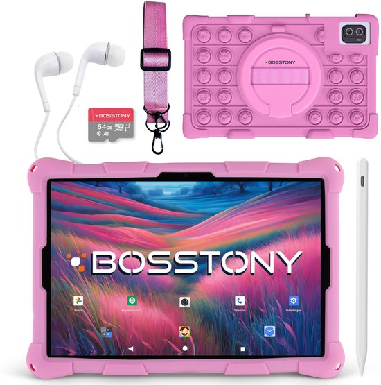 Bosstony Snelle Kids Tablet 10 inch Android 13 Kindertablet review