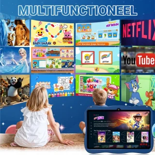 BOSWELL Kindertablet 8 inch - Blauw