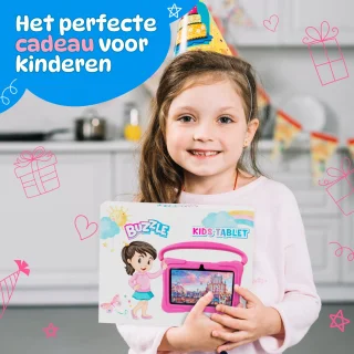 Buzzle X1 Kindertablet 7 Inch 32GB Roze