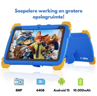 C Idea Kindertablet 10 inch - Blauw