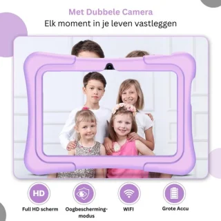 CLGP Kindertablet Paars voor 3+ Jaar