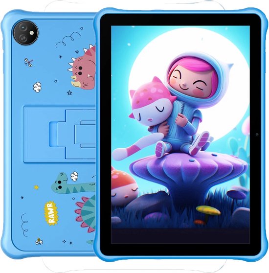 Collox Tablet Kinderen 10.1 inch Android 13 2GB 64GB Blauw