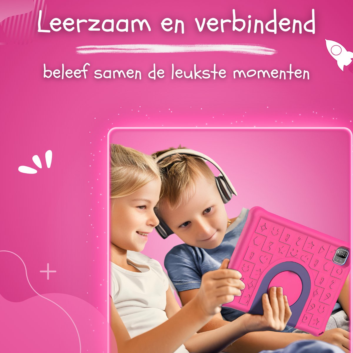 CosmoToys Kids Tablet 10 Inch Roze