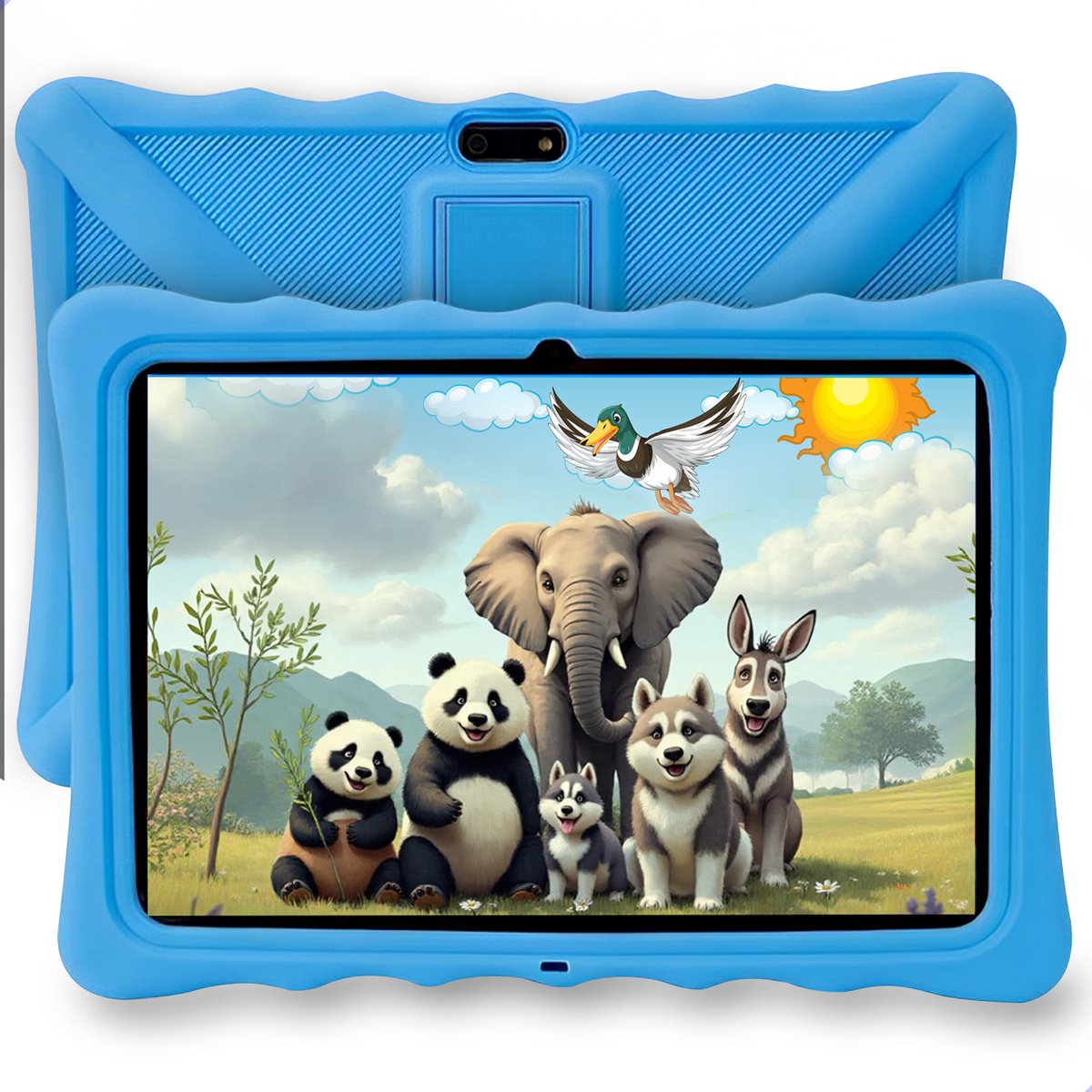 De CRVFTED Kids Tablet 10 inch 64GB Blauw in één oogopslag