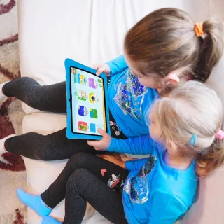 CRVFTED Kids Tablet 10 inch 64GB Blauw