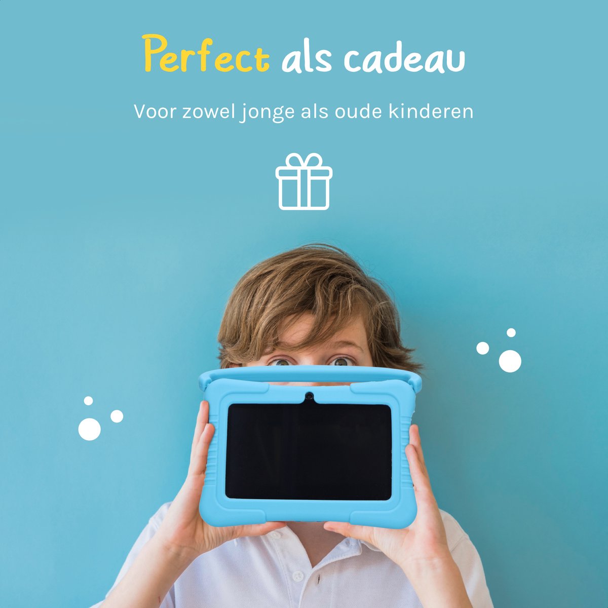 CRVFTED Kindertablet 7 Inch 32GB Blauw