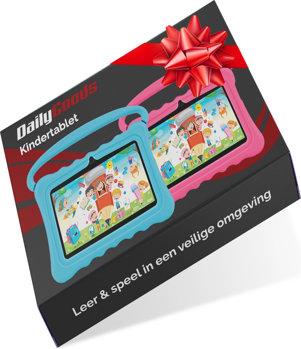 Dailygoods® Kindertablet 7 Inch 32GB Roze 2024