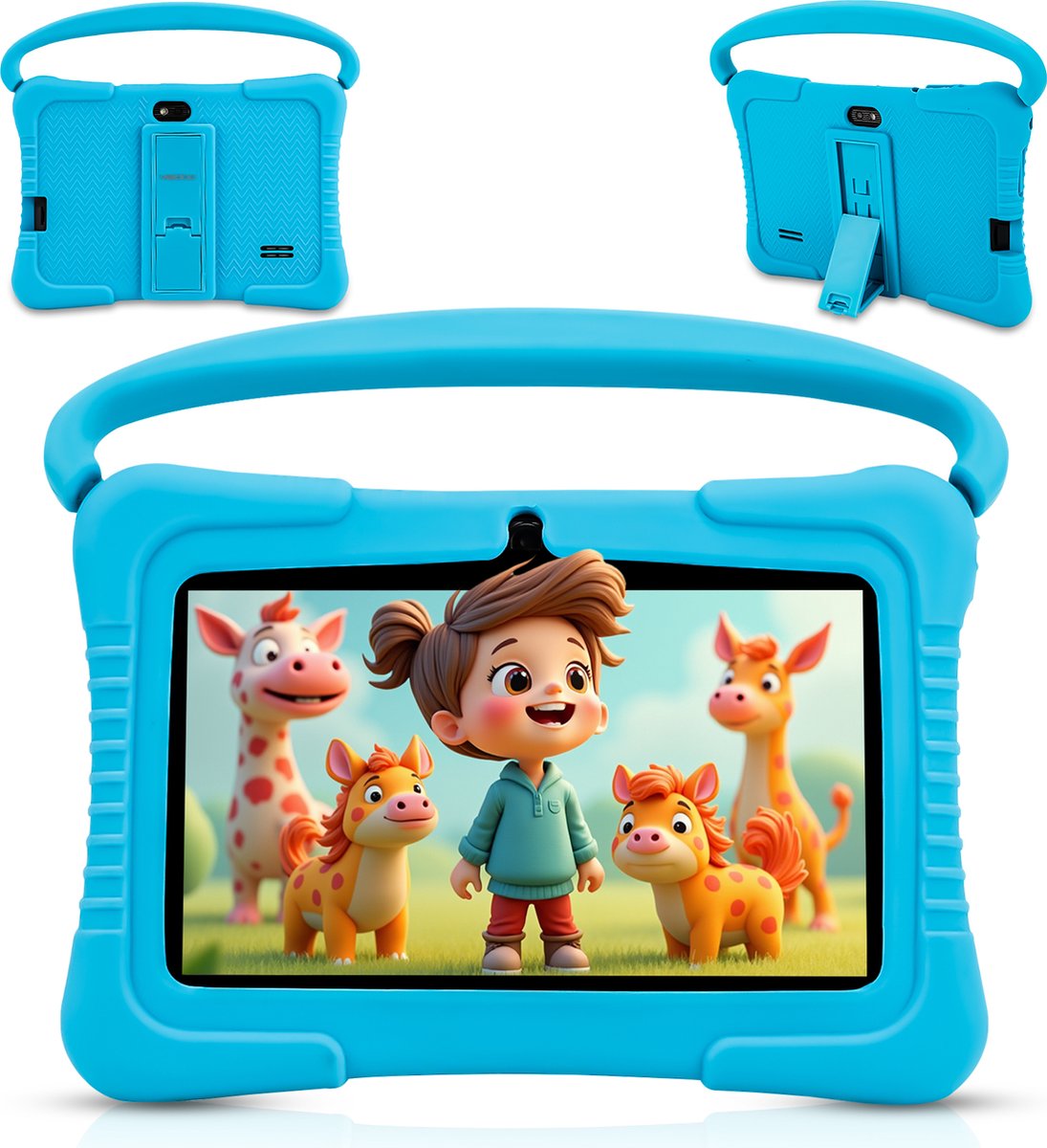 Dailygoods® Kindertablet 7 Inch Blauw 2024 Model 32GB