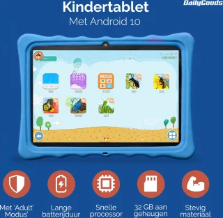 Dailygoods® Kindertablet Blauw