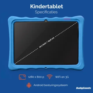 Dailygoods® Kindertablet Blauw