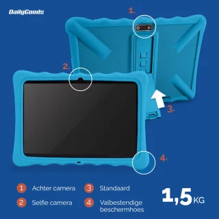 Dailygoods® Kindertablet Blauw