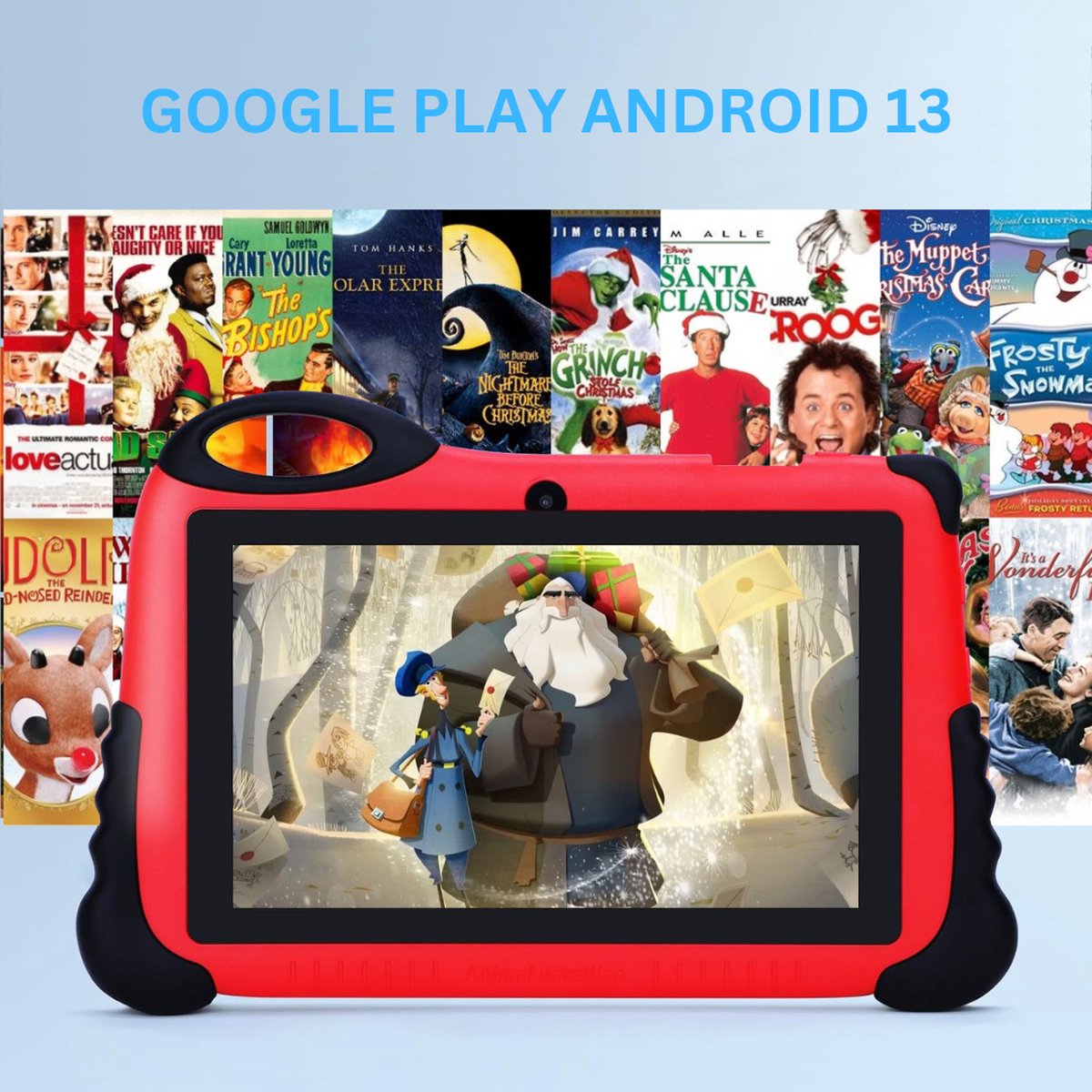 DailySupplies® Kindertablet Rood Vanaf 3 Jaar
