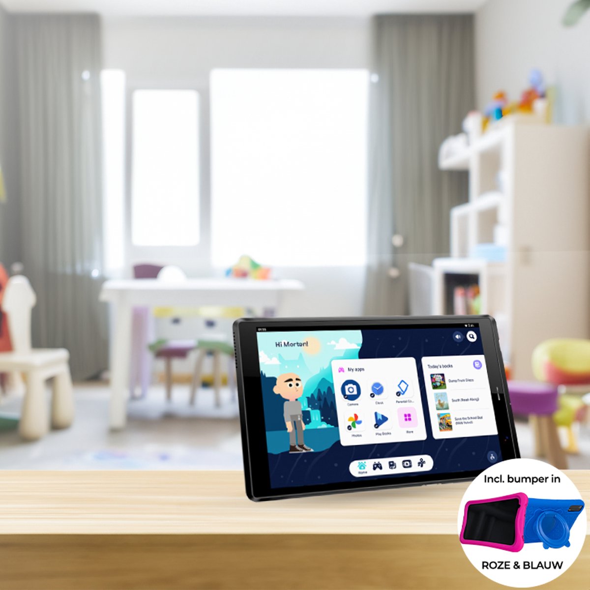 Denver Kindertablet TIO80105K 8 Inch Android 13 4GB 64GB
