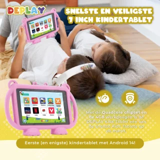 DEPLAY Kids Tablet LITE 4 7 Inch Roze