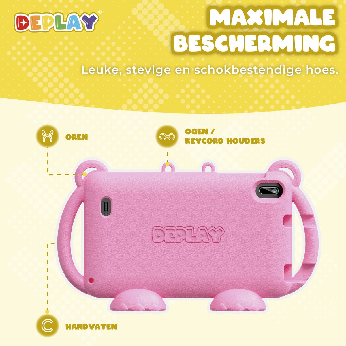 DEPLAY Kids Tablet LITE 4 7 Inch Roze