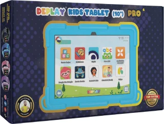 DEPLAY Kids Tablet PRO 4 - Kindertablet 10 inch - Blauw