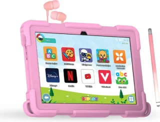DEPLAY Kids Tablet PRO 4 - Kindertablet 10 inch Roze