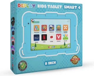 DEPLAY Kids Tablet SMART 4 8 Inch Blauw