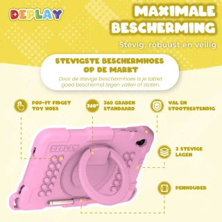 DEPLAY Kids Tablet SMART 4 8 Inch Roze